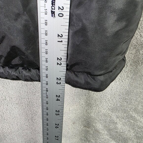 Womens Giacca Reversible Leopard Print Puffer Vest Full Zip Polyester Blend XL - Picture 8 of 9